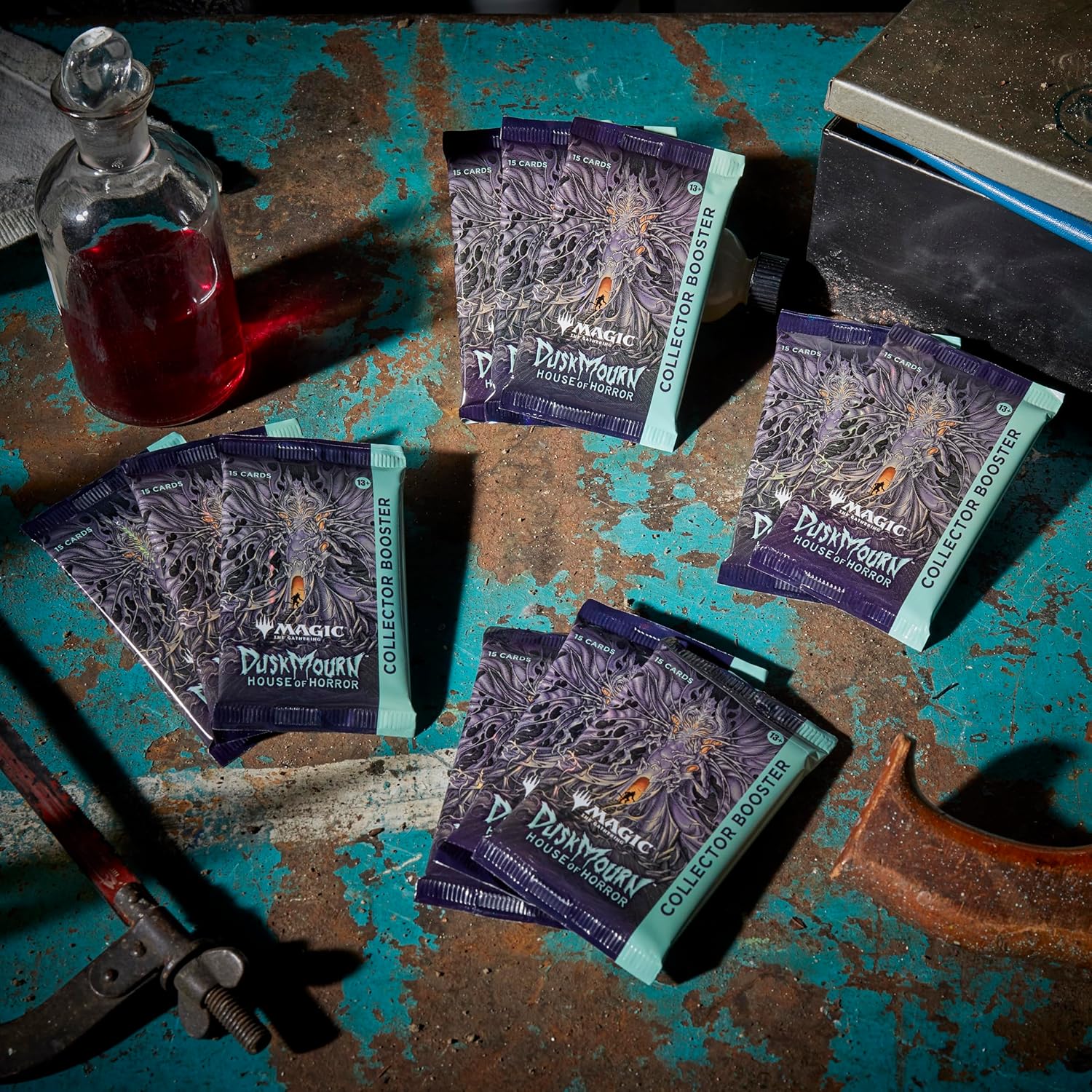 Magic: The Gathering Collectible Card Game - Duskmourn House of Horror Collector Booster Pack