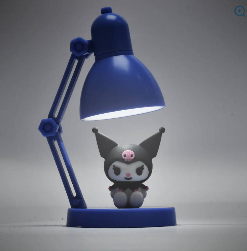 Sanrio Hello Kitty & Friends Kuromi Themed Compact LED Mini Desk Lamp