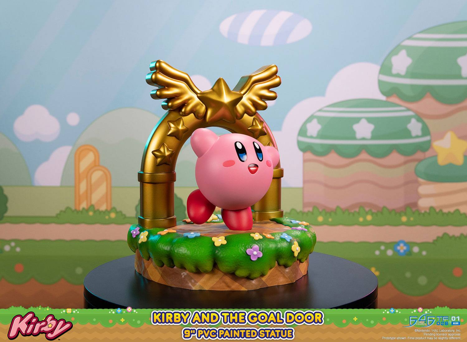 First4Figures Highly Detailed Kirby and the Goal Door PVC Collectible Figure