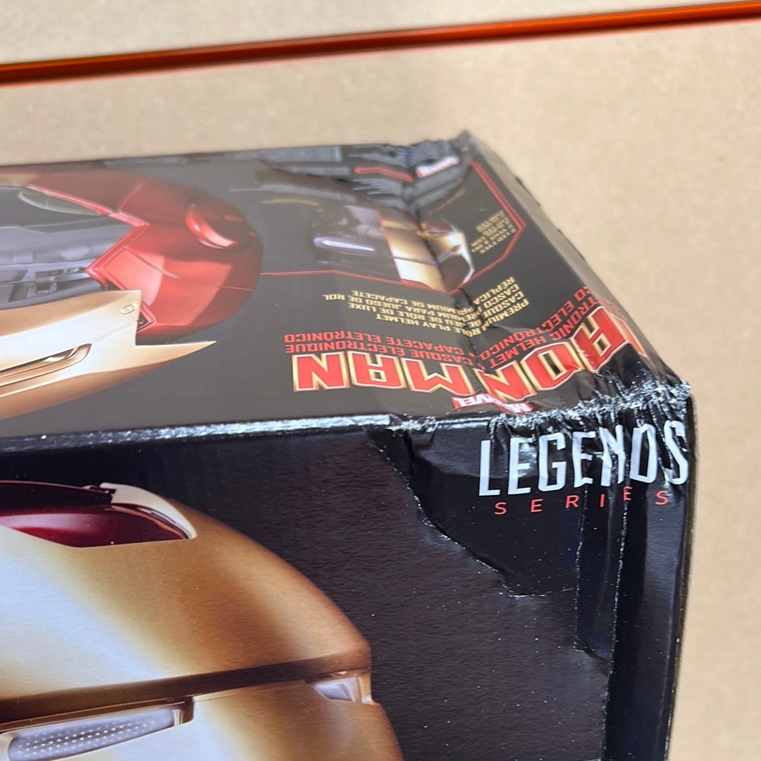 Marvel Legends 1:1 Replica Iron Man Electronic Helmet - Damaged Box or Ex-Returns