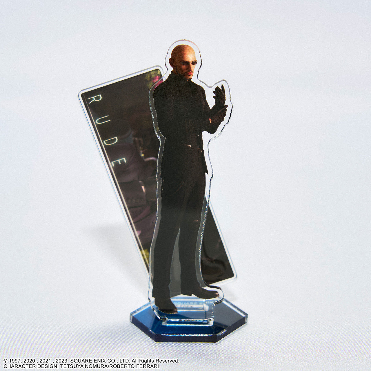 High - Quality Acrylic Stand of Rude from Final Fantasy VII Remake