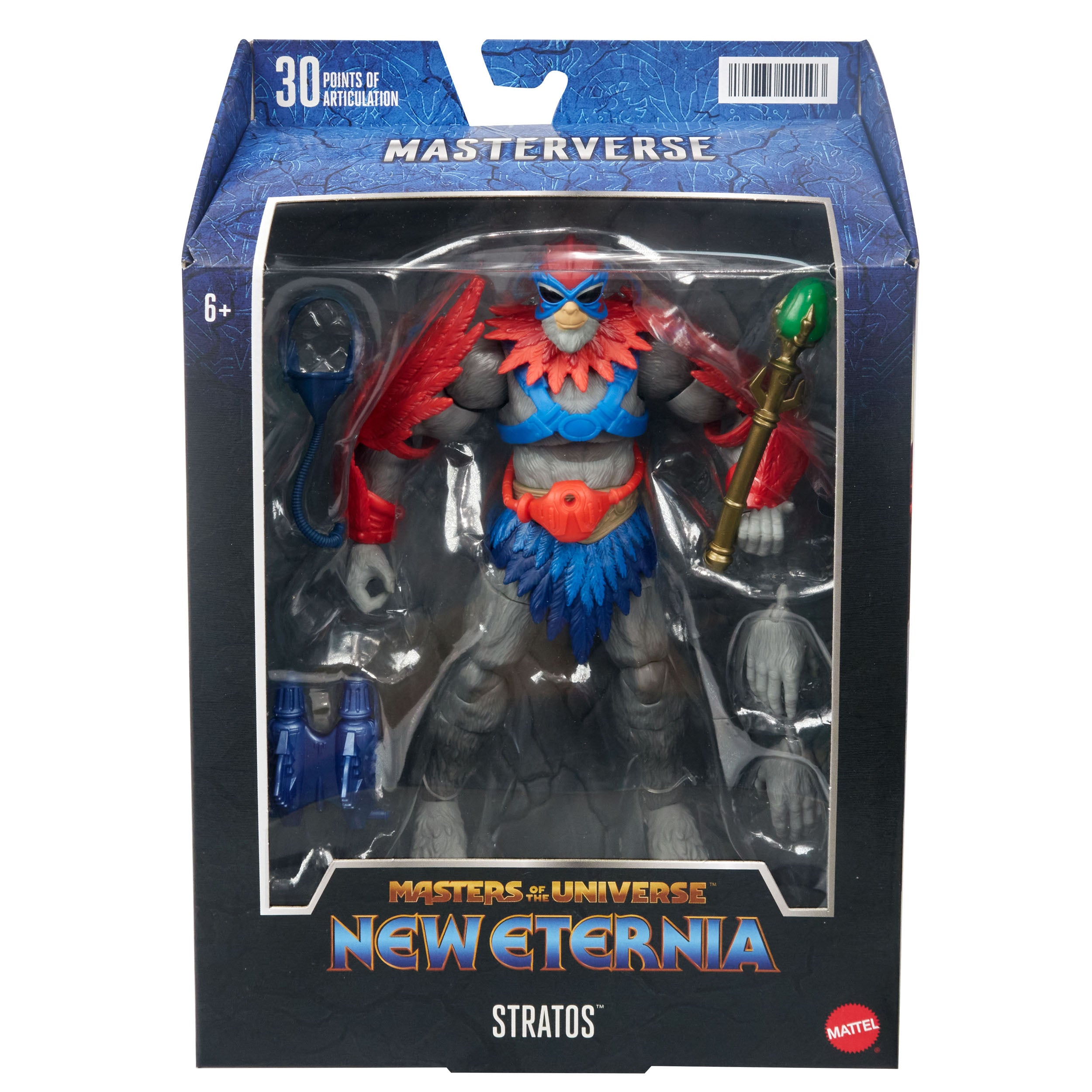 Masters of the Universe Masterverse New 7-Inch Stratos Plastic Action Figure