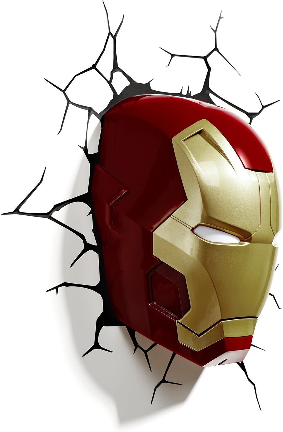 3D Wall - Mounted Marvel Iron Man Decorative LED Light