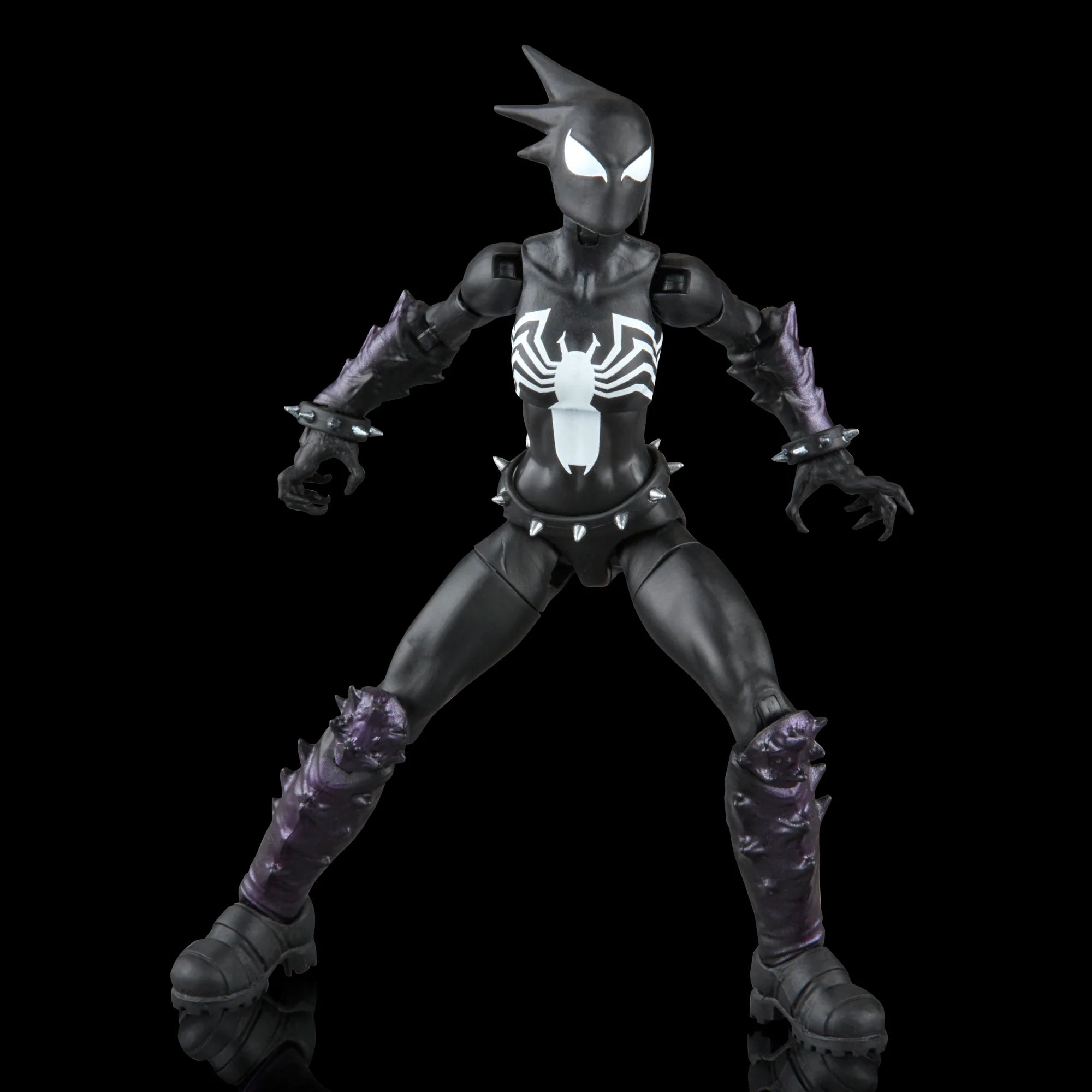Hasbro's Collectible Marvel Legends Series 6-Inch Venom Space Knight and Marvel's Mania Action Figure Two-Pack