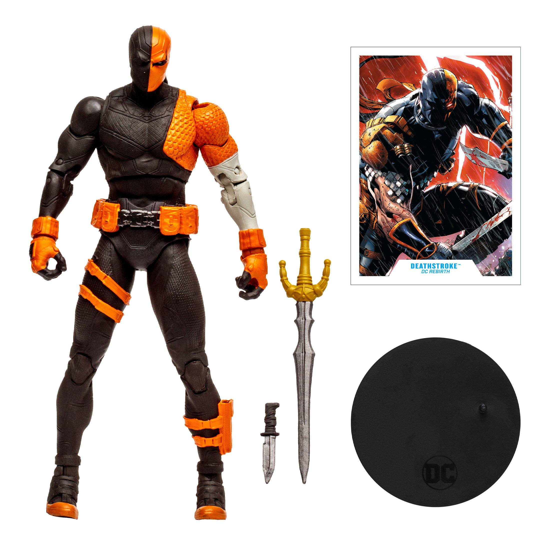 McFarlane 7-Inch DC Multiverse Highly Detailed Deathstroke Action Figure