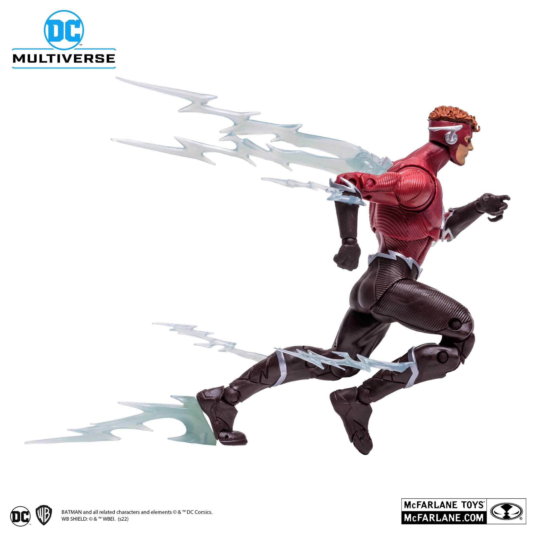 McFarlane DC Multiverse 7-Inch Wally West Red Suit The Flash Action Figure