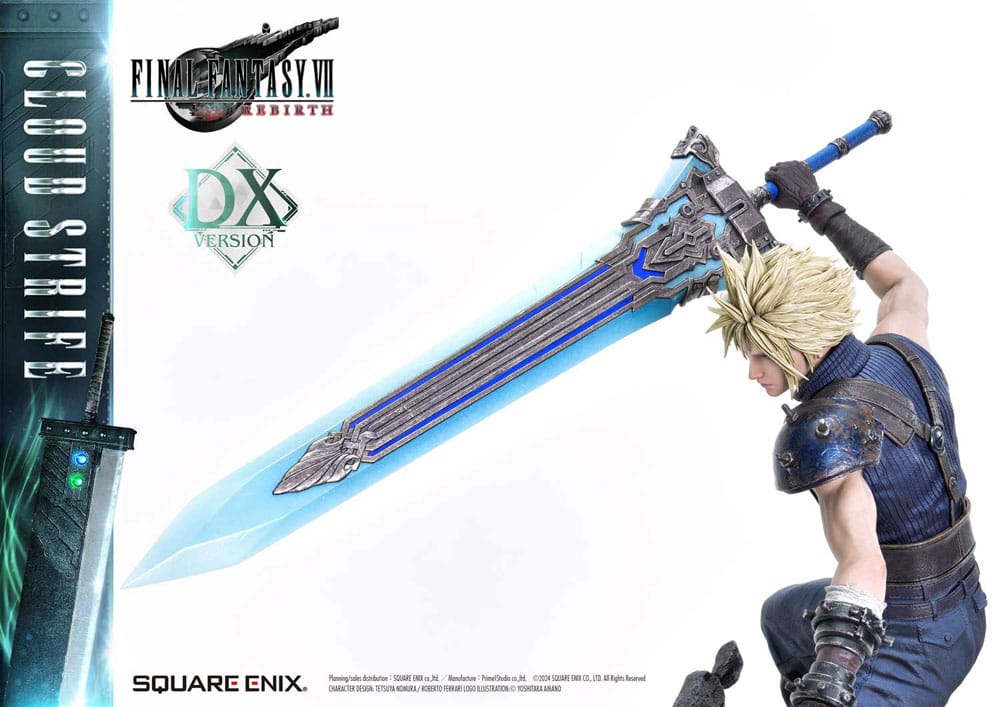 Final Fantasy VII Rebirth Square Enix Masterline Cloud Strife 1/4 Scale Deluxe Statue