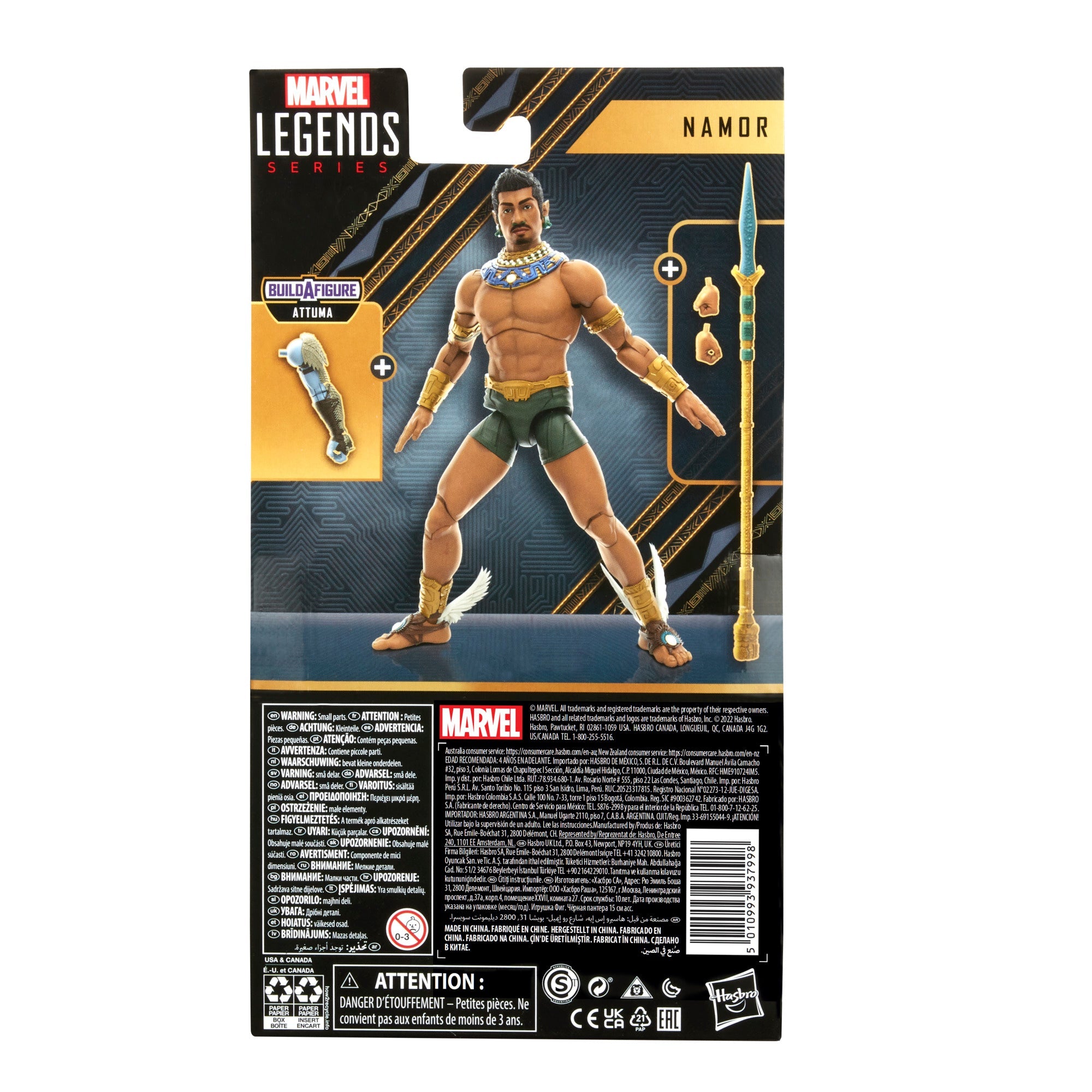 Marvel Legends Series 15-cm Black Panther Wakanda Forever Namor Action Figure