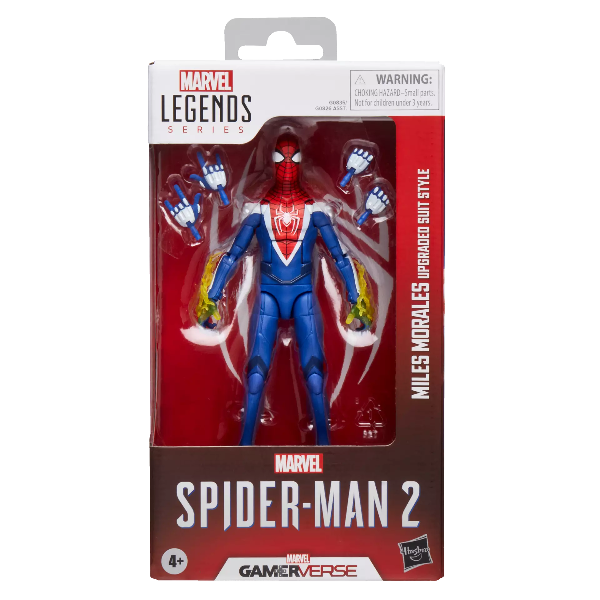 Marvel Legends Series Gamerverse Action Figure - Miles Morales in Upgraded Suit Style 6