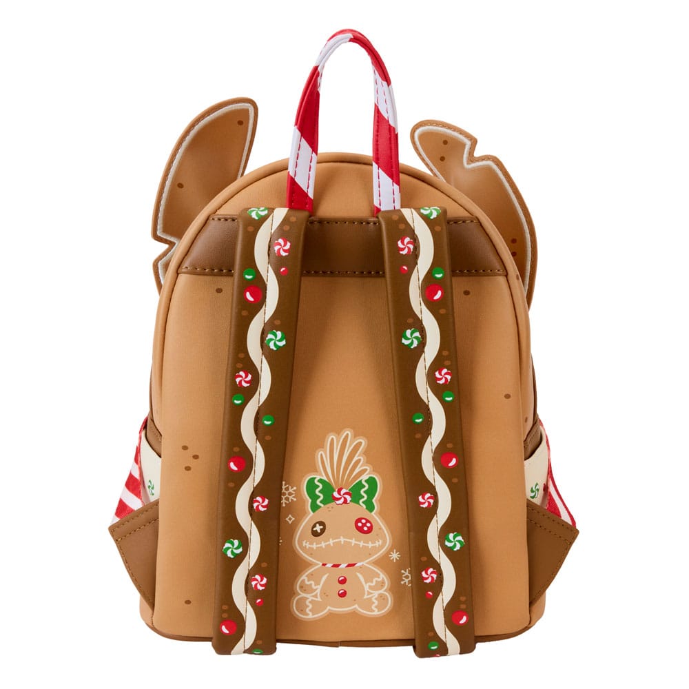 Loungefly Disney Lilo And Stitch Gingerbread Stitch Cosplay Style Mini Backpack for Disney Fans