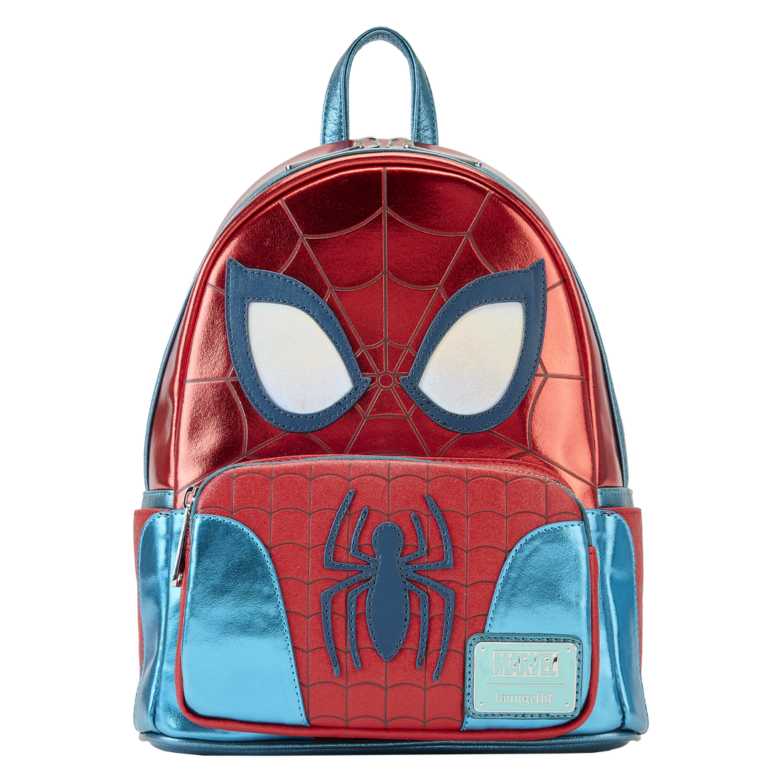 Loungefly Marvel Shining Spider - Man Cosplay Adjustable Mini Backpack