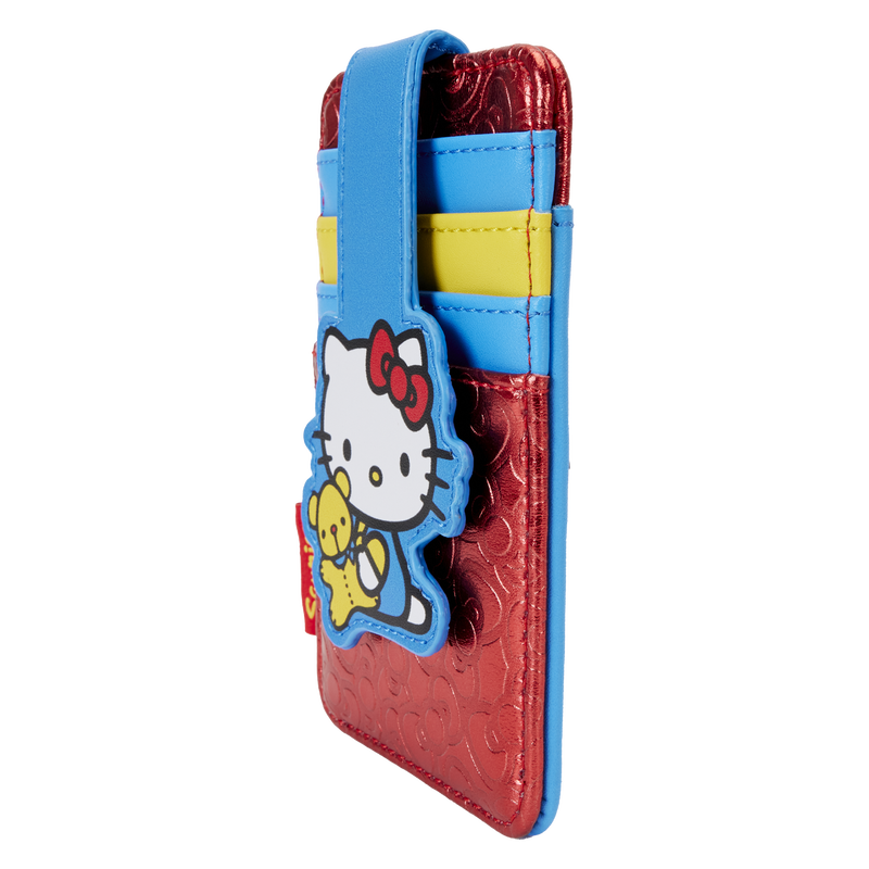 Loungefly Sanrio Hello Kitty 50th Anniversary Shiny Metallic Card Holder
