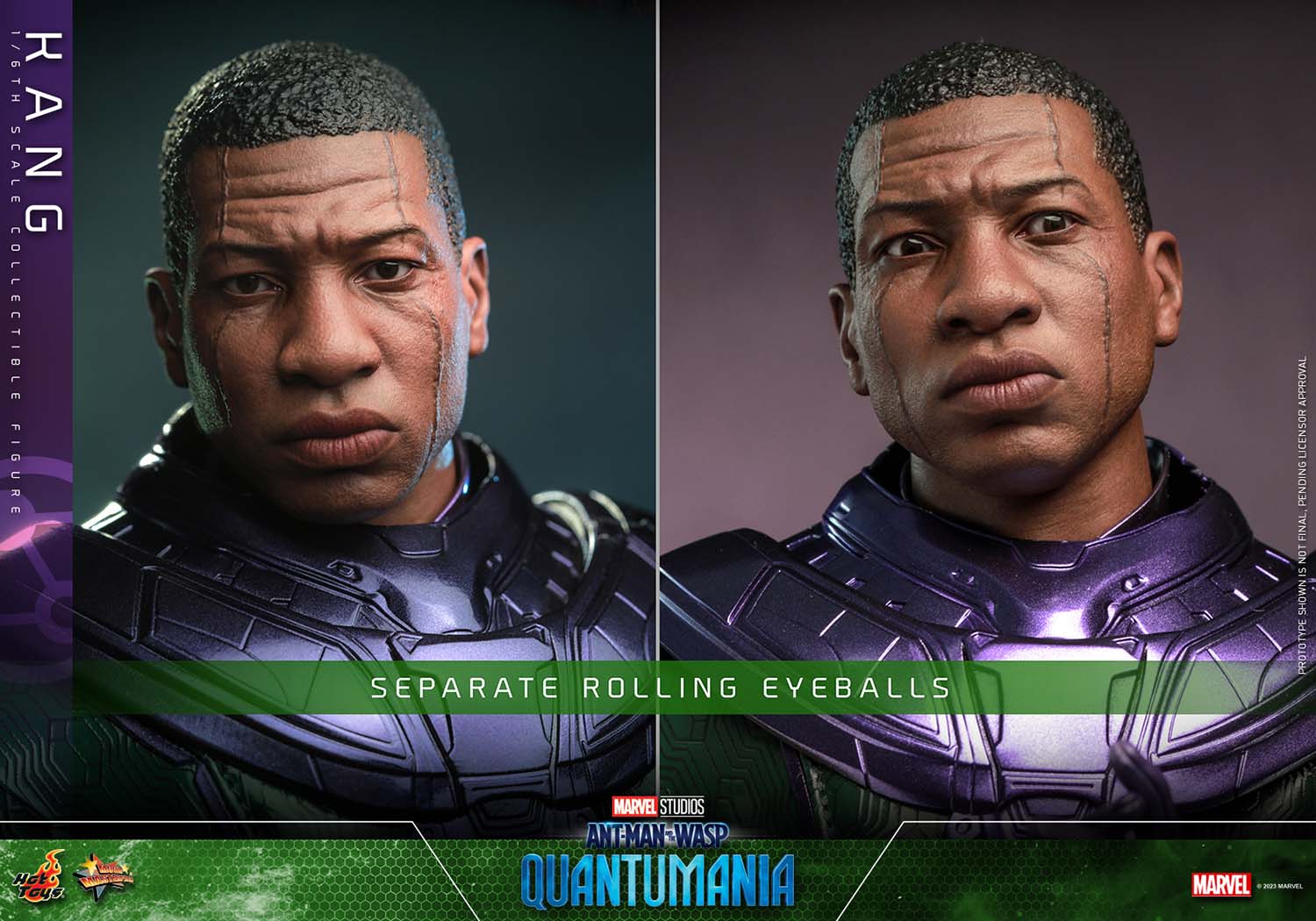 Hot Toys 1/6th Scale Marvel's Ant-Man and the Wasp: Quantumania Kang The Conqueror Collectible Figure