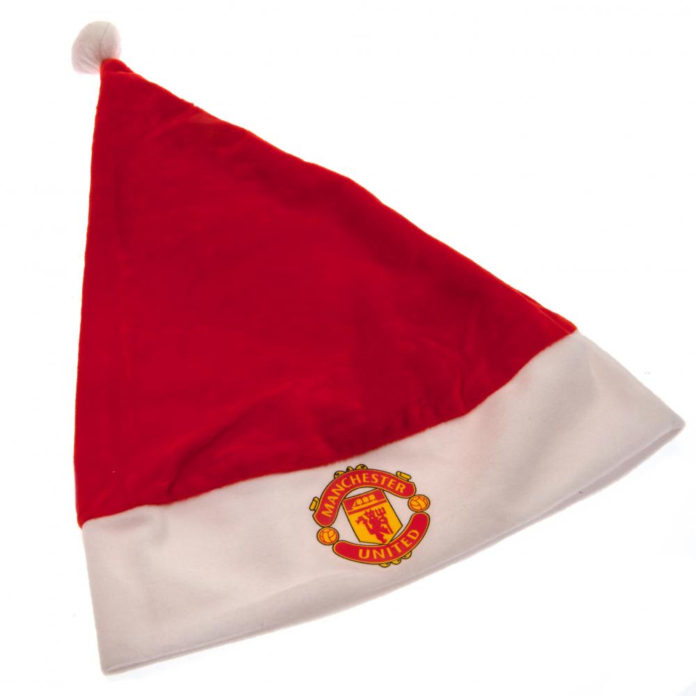 Manchester United Football Club's Soft and Novelty Santa Hat