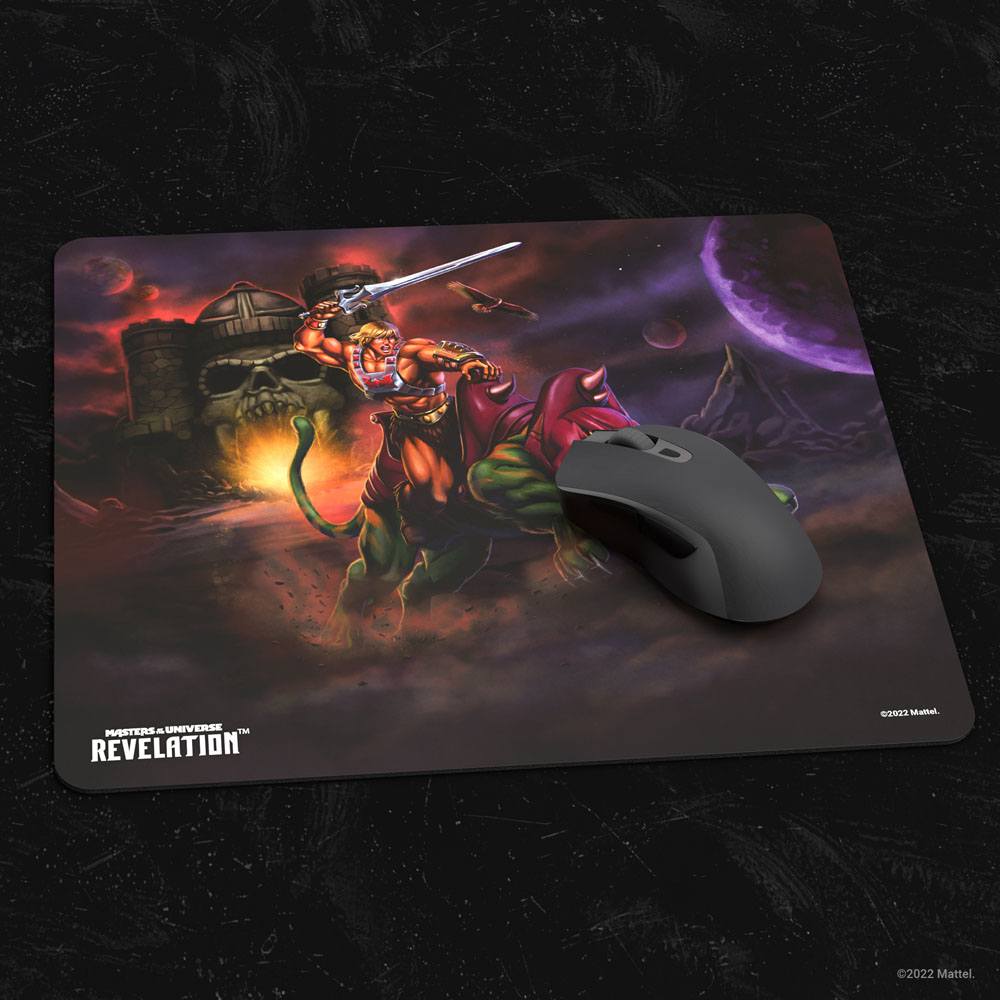 Masters of the Universe Revelation He - Man and Battle Cat Themed Gaming Mousepad