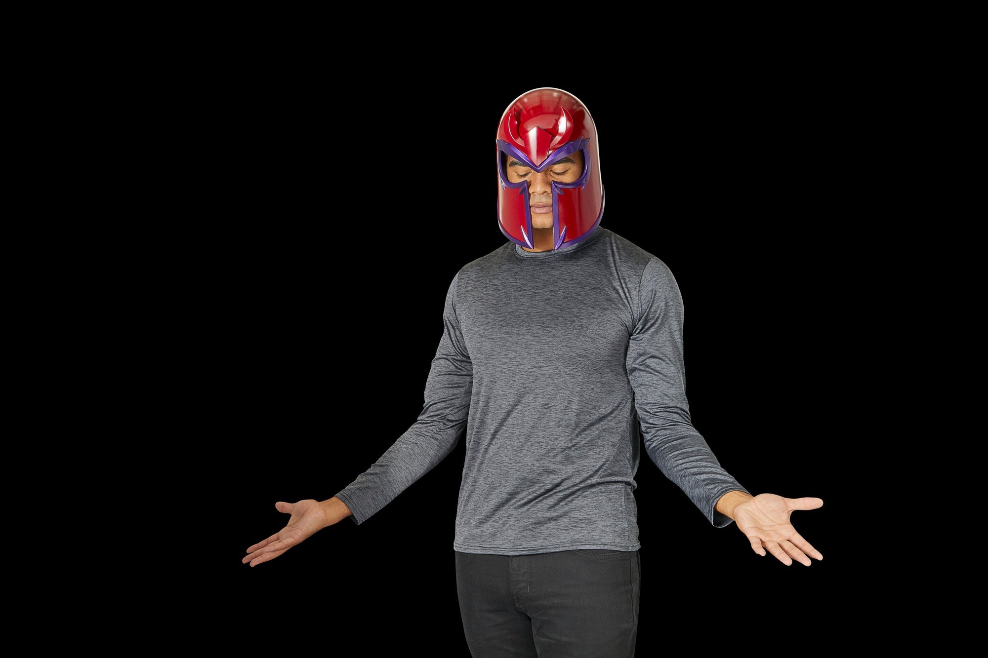Marvel Legends 1/1 Scale Premium X-Men '97 Magneto Helmet for Roleplay