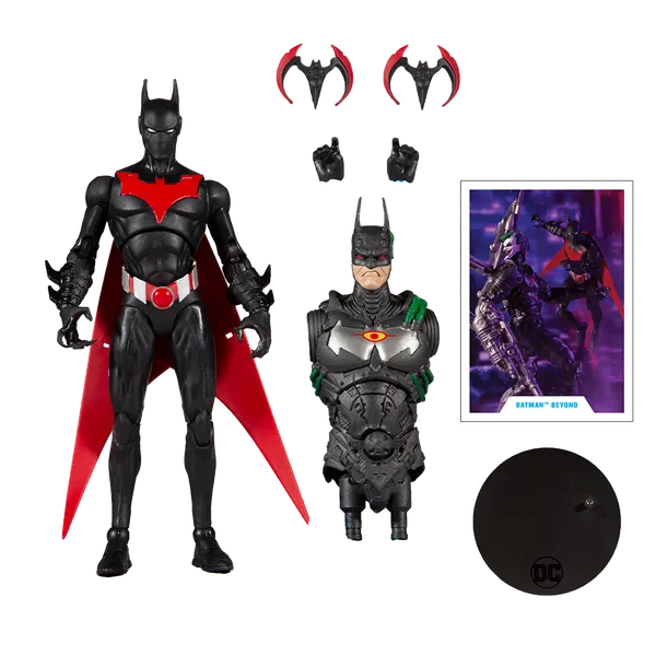 McFarlane DC Multiverse 7-Inch Action Figure of Batman Beyond's Dynamic Batman Character