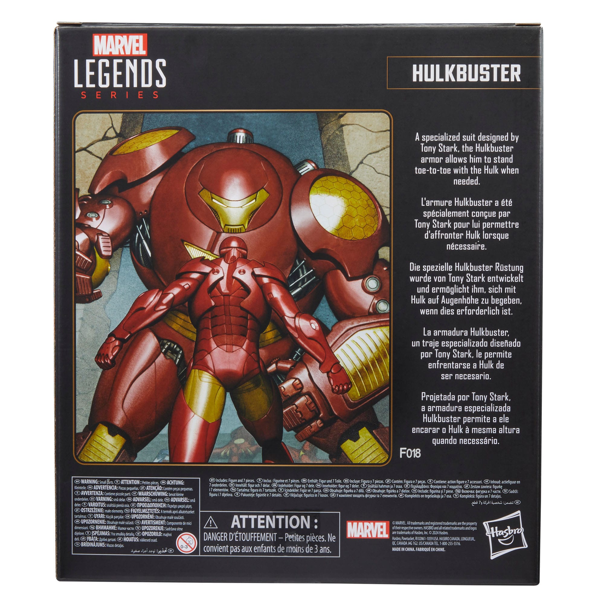 Hasbro Marvel Legends Series Collectible Hulkbuster Armor Action Figure for Fans