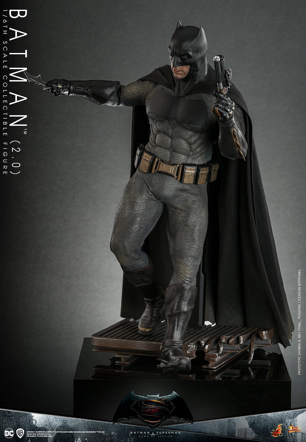 Hot Toys 1/6th Scale Batman Figure from Batman v Superman Dawn of Justice