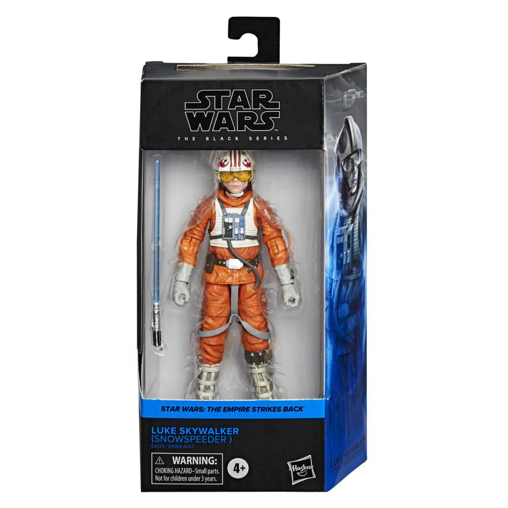 Hasbro Star Wars Black Series 6-Inch Luke Skywalker (Snowspeeder) Action Figure from Empire Strikes Back