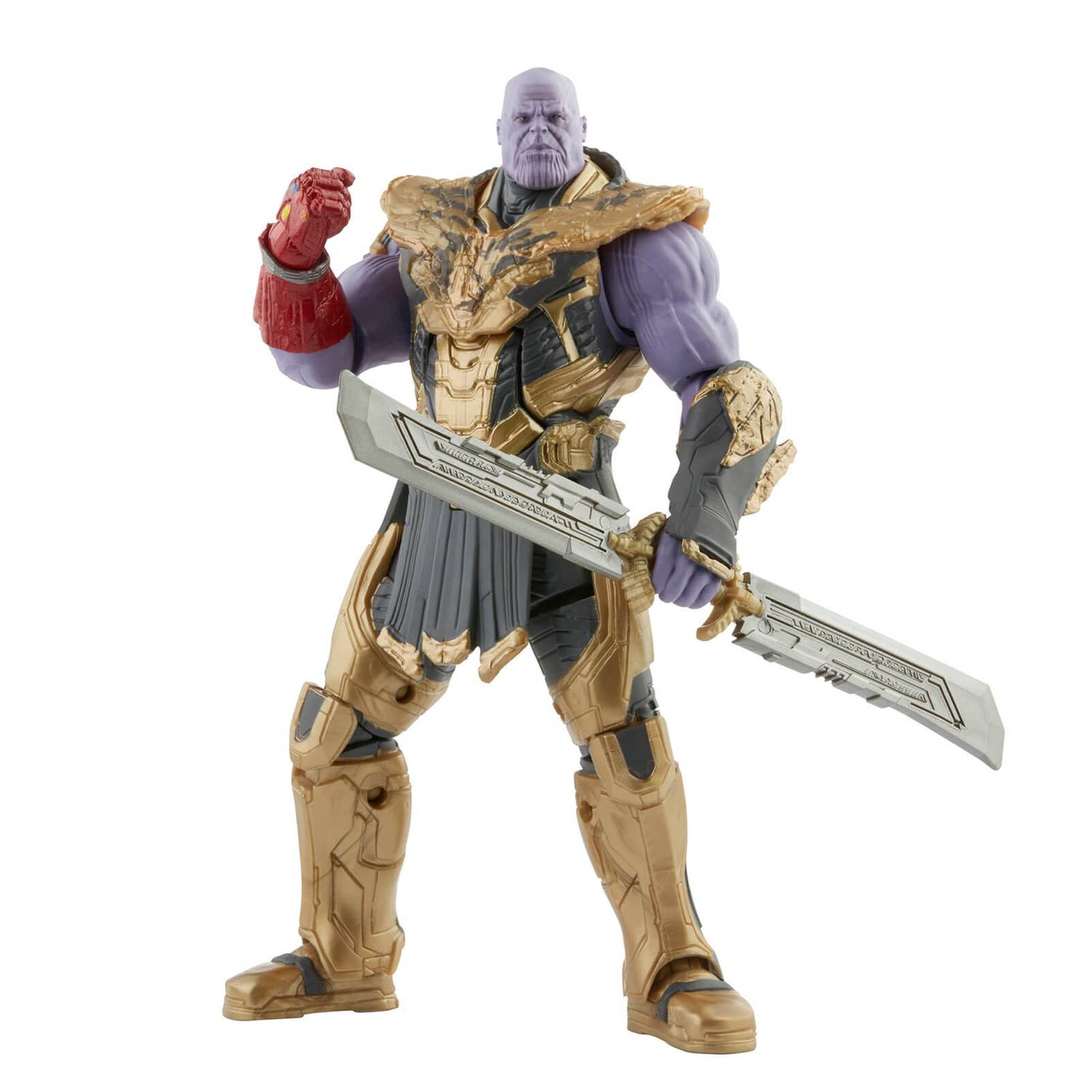 6-inch Marvel Legends Series Iron Man Mark 85 & Thanos Collectible Action Figure 2 Pack