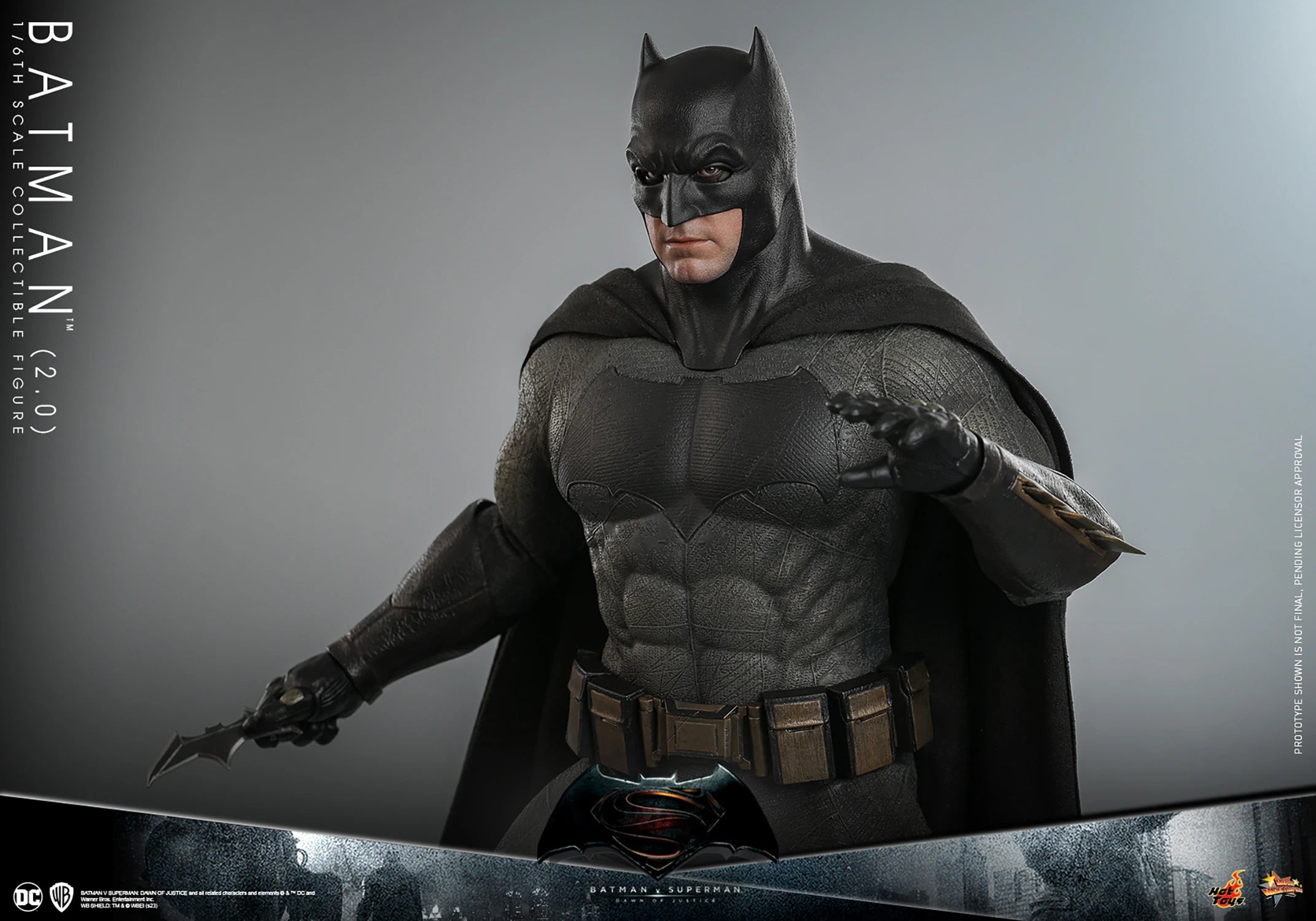Hot Toys 1/6th Scale Batman Figure from Batman v Superman Dawn of Justice