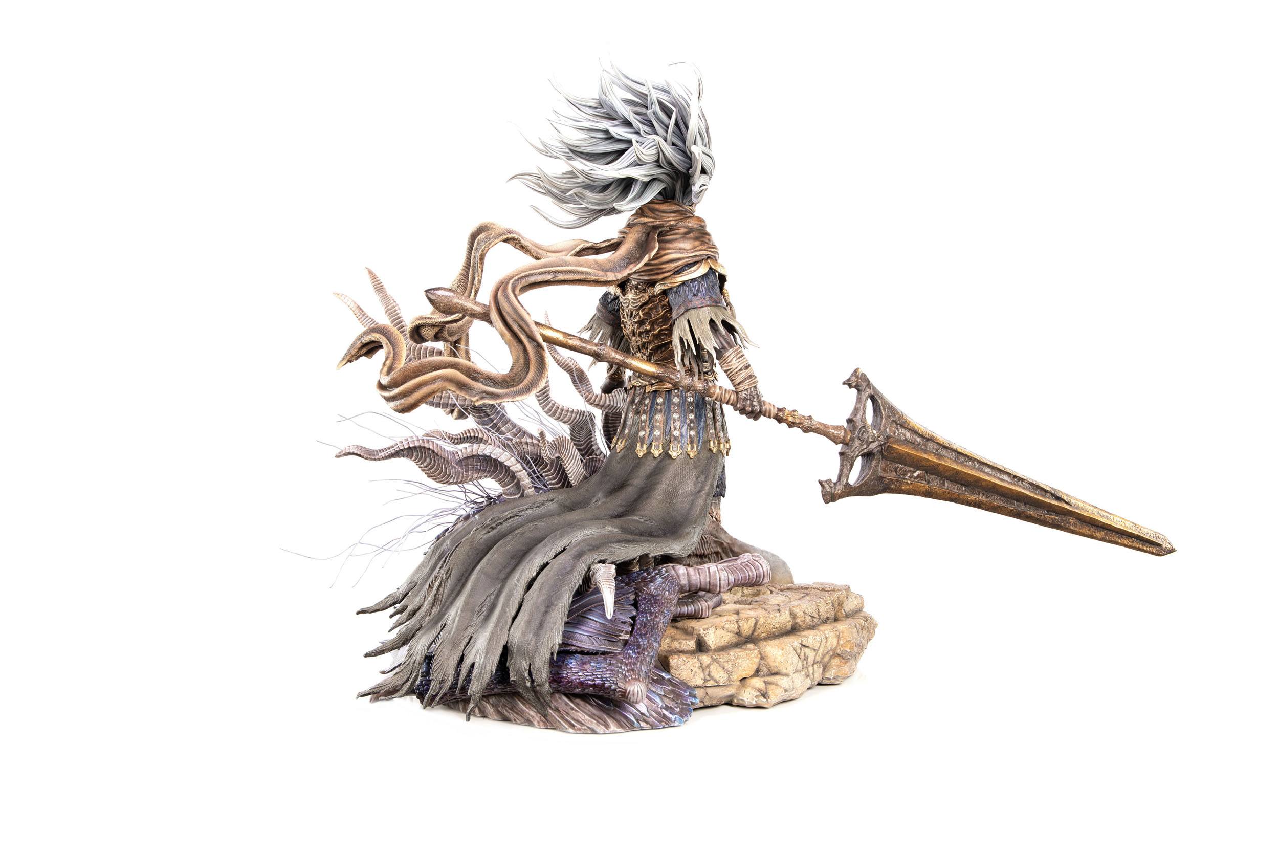 First4Figures Highly Detailed Resin Collectible Statue of Nameless King from Dark Souls III