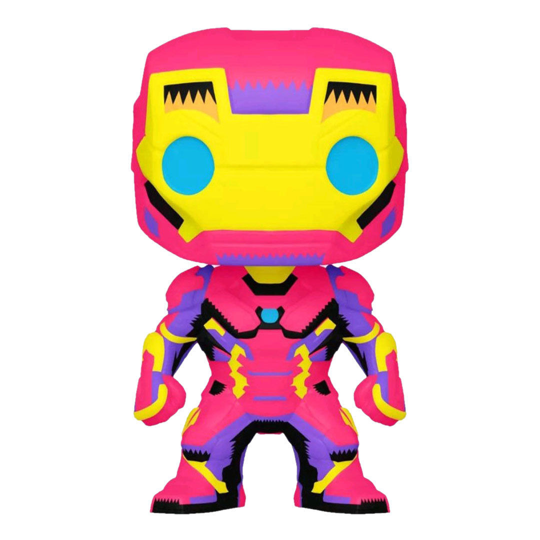 Marvel Collectible Black Light Iron Man Funko Pop! Vinyl Action Figure for Fans