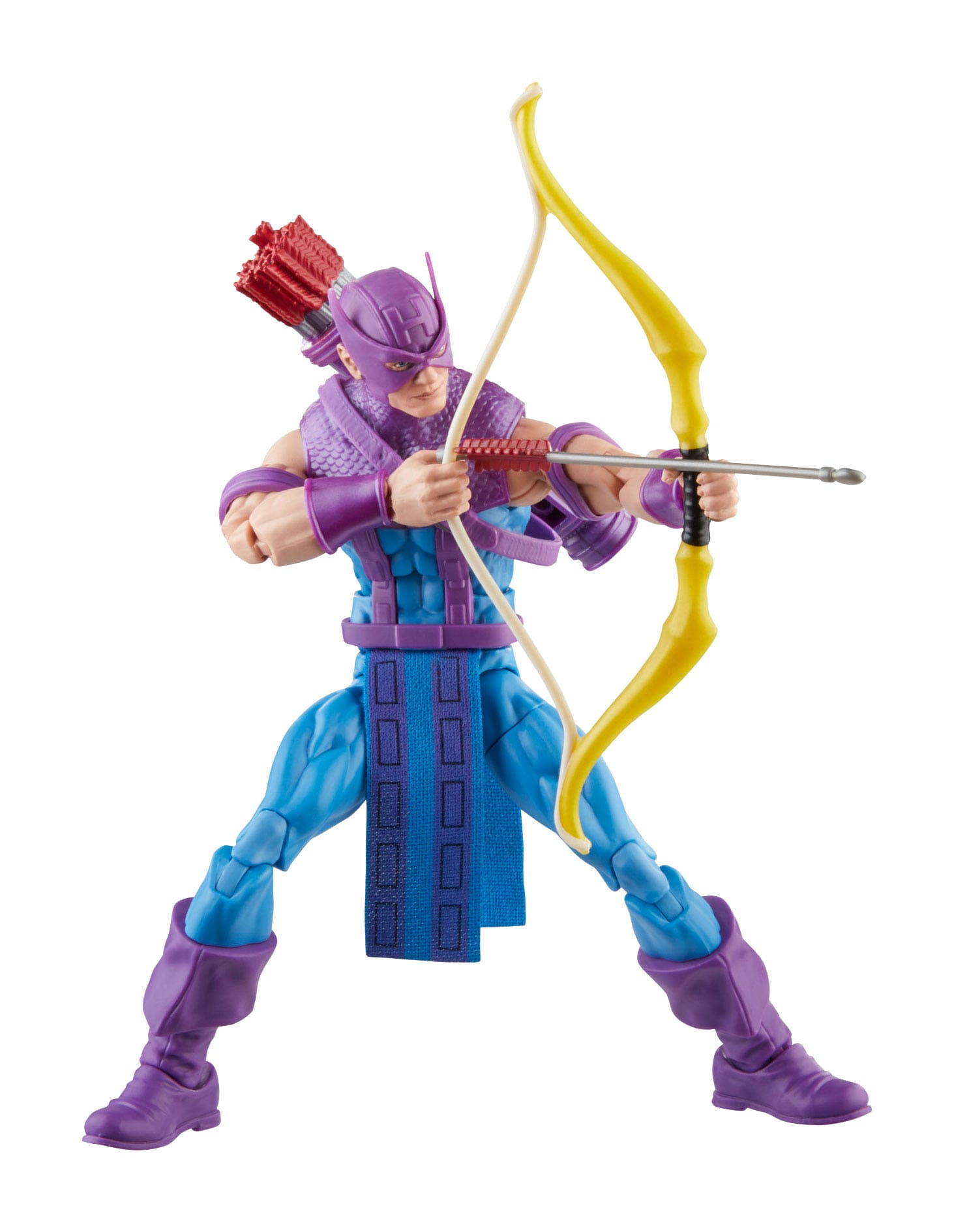 Hasbro's 6 - inch Marvel Legends Series Hawkeye with Sky - Cycle Collectible