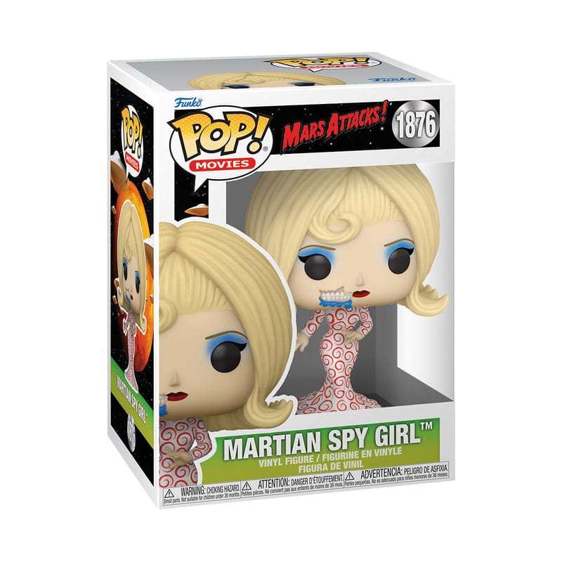 Cool Mars Attacks! Funko POP! Vinyl Figure of Martian Spy Girl