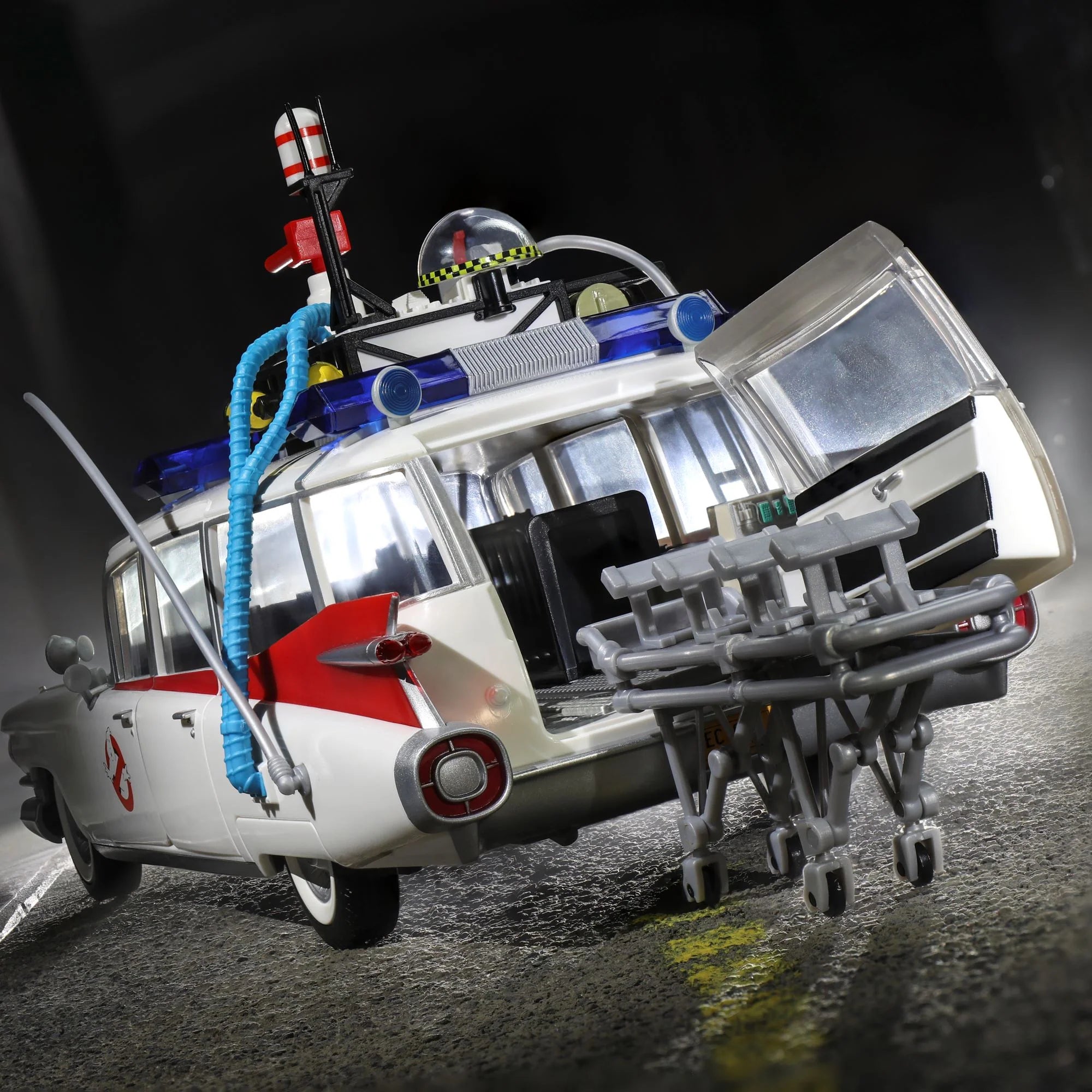 1984-Inspired Ghostbusters Plasma Series Ecto-1 Premium Vehicle Toy