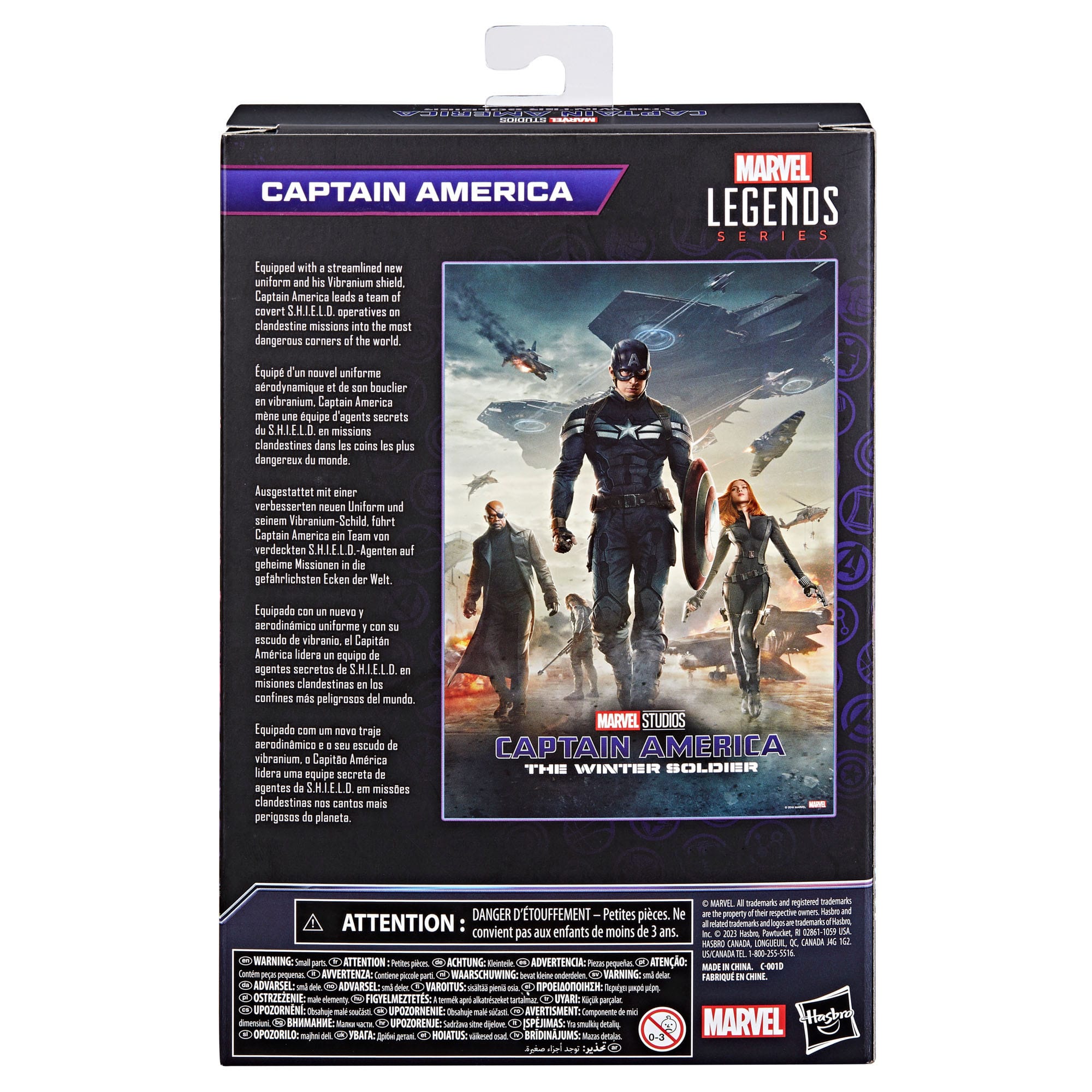 Hasbro Marvel Legends Series Infinity Saga Captain America 6-Inch Collectible Action Figure for Fans and Collectors