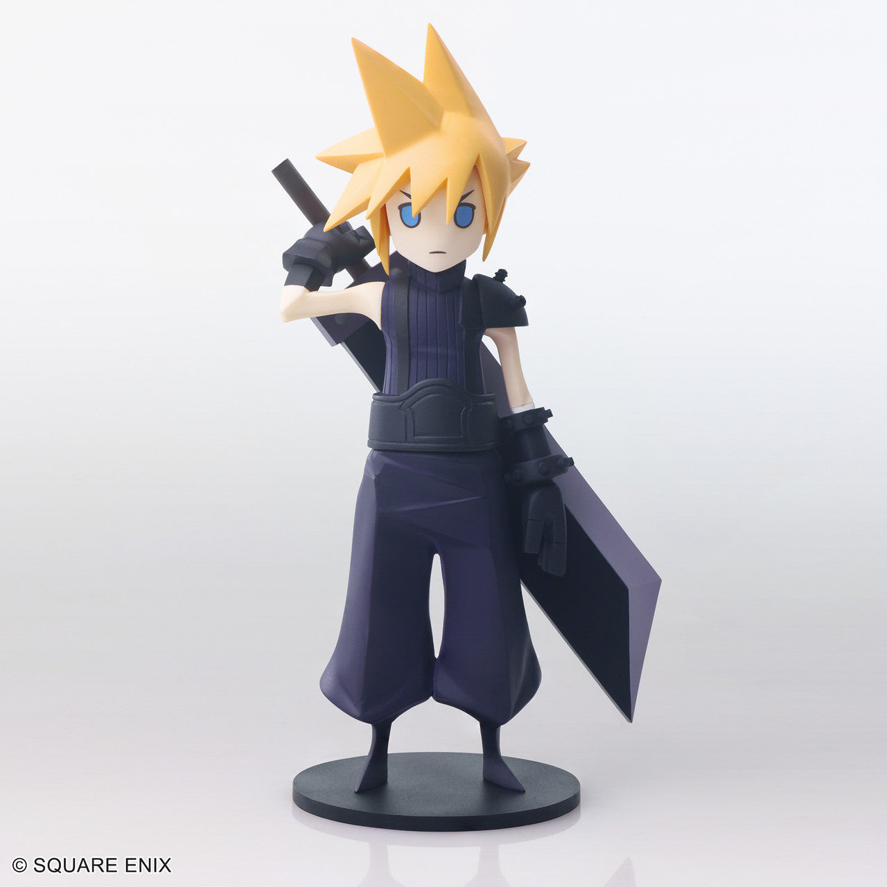 Collectible Final Fantasy VII Static Arts Miniature Figure of Cloud Strife