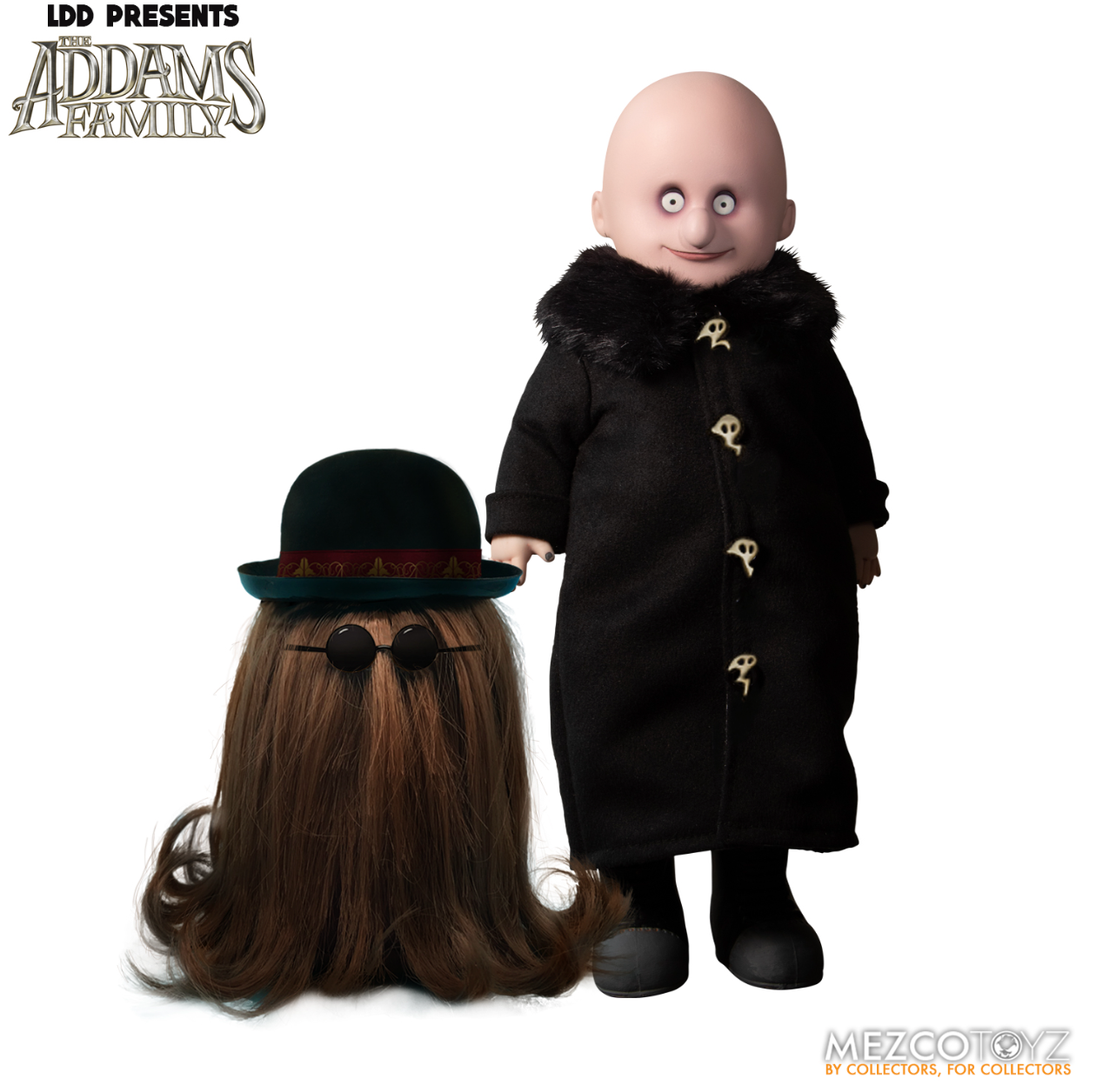 Living Dead Dolls' Exclusive The Addams Family Collection: Fester & It Two - Piece Doll Set