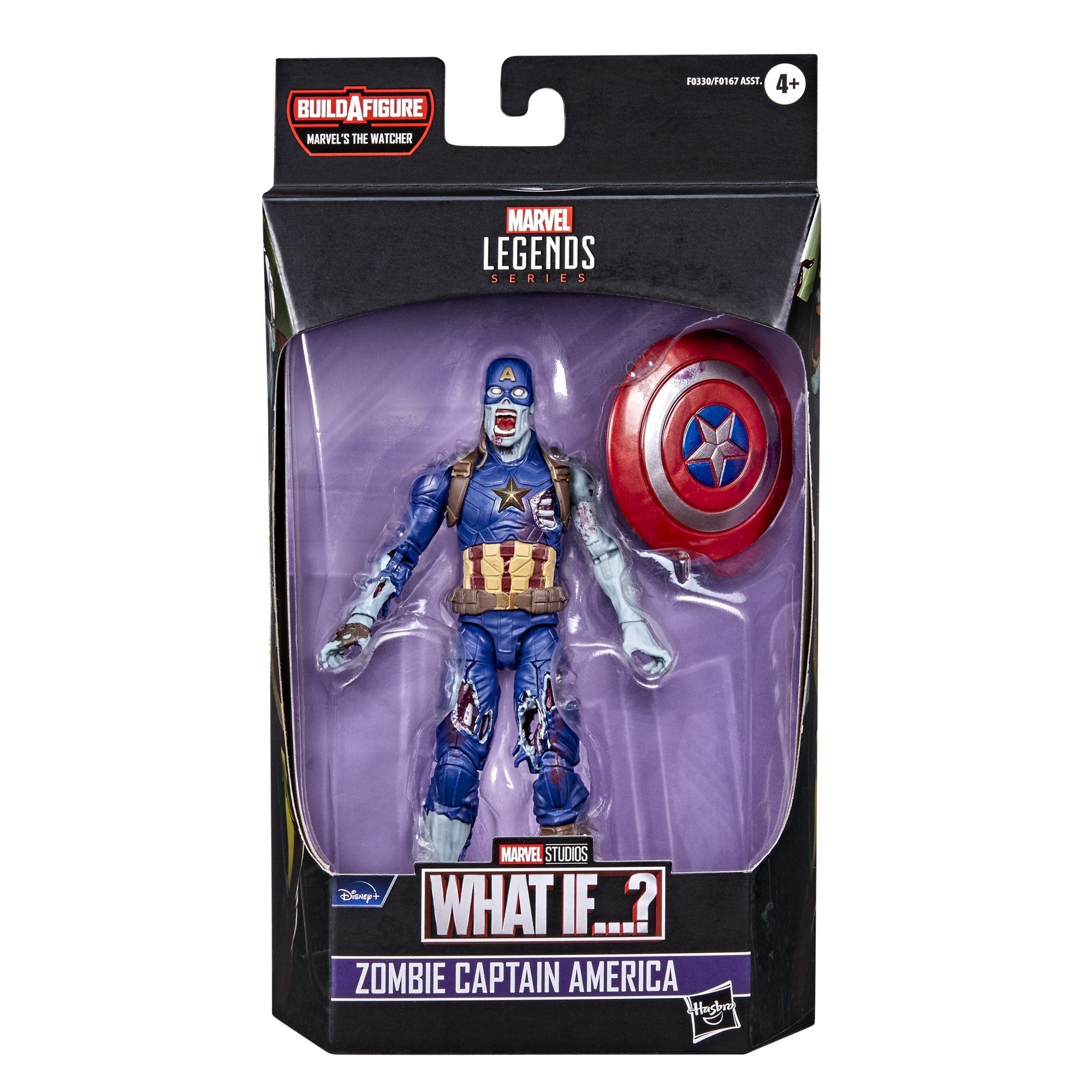 Hasbro Marvel Legends 6-Inch Zombie Captain America Action Figure from What If...