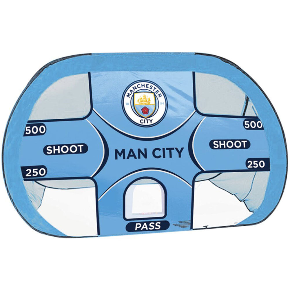 Outdoor Pop - Up Manchester City FC Football Training Target Goal