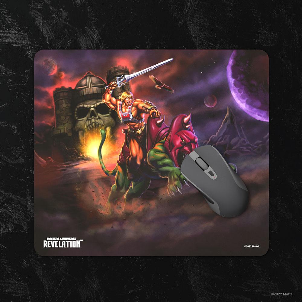Masters of the Universe Revelation He - Man and Battle Cat Themed Gaming Mousepad