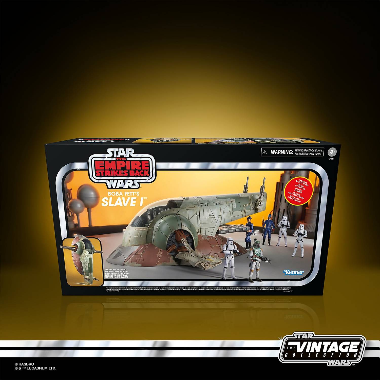 Hasbro Star Wars The Vintage Collection Action Figure - Boba Fett’s Slave I Starship Replica Toy