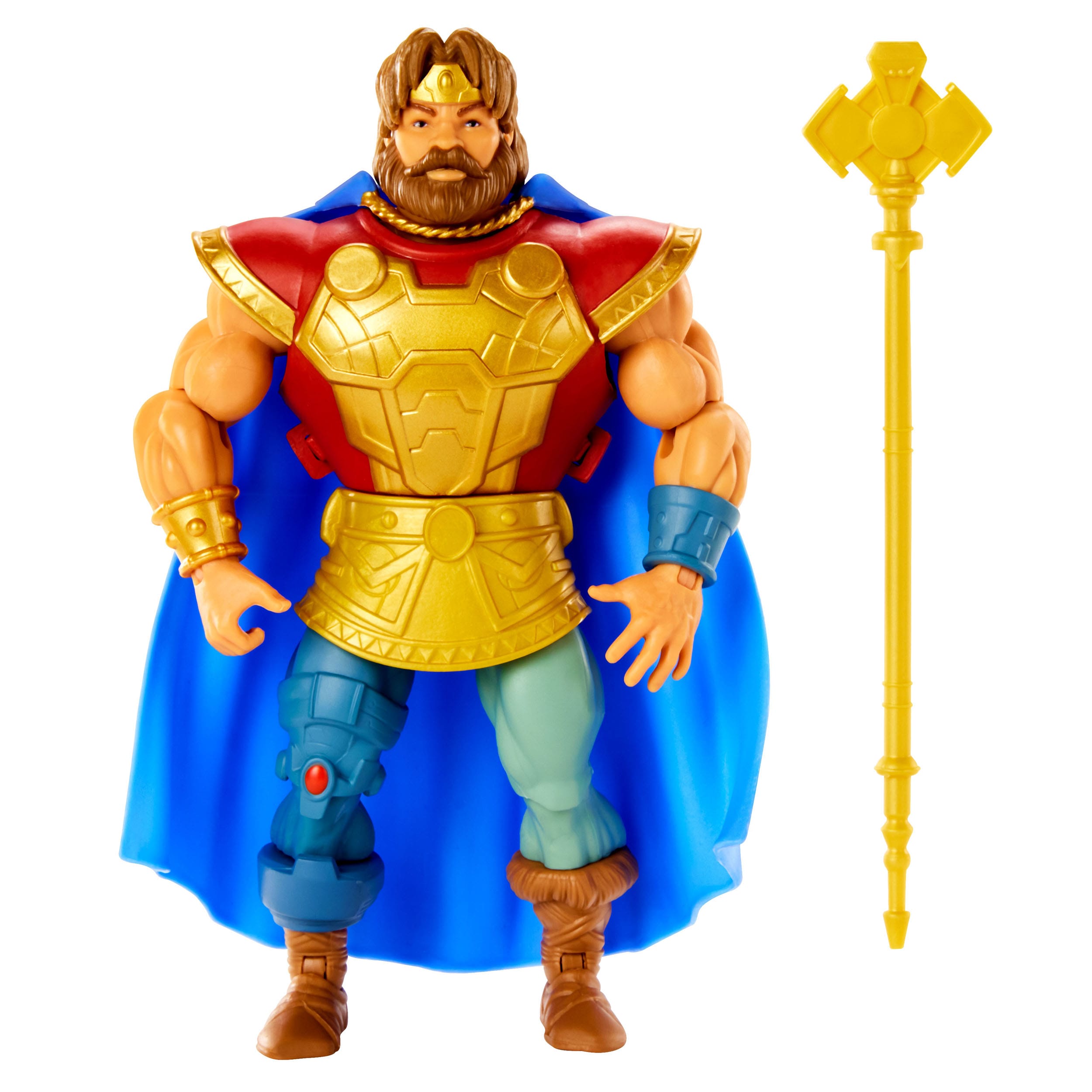 Masters of the Universe Origins Vintage-Style Young Randor Collectible Action Figure
