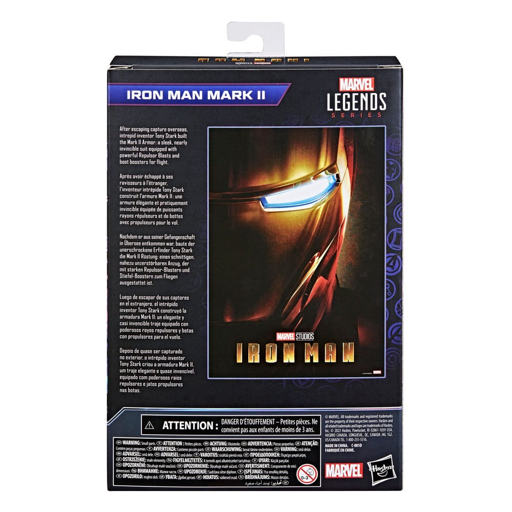Hasbro Marvel Legends Infinity Saga 6-Inch Iron Man Mark II Action Figure