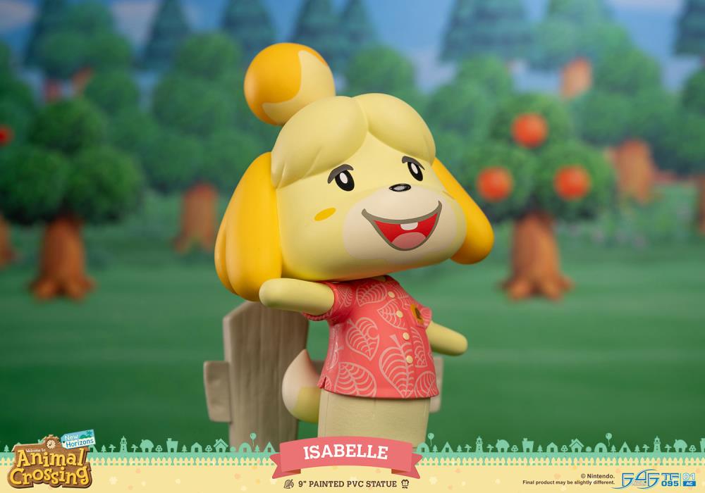First 4 Figures Collectible PVC Statue of Isabelle from Animal Crossing New Horizons Video Game