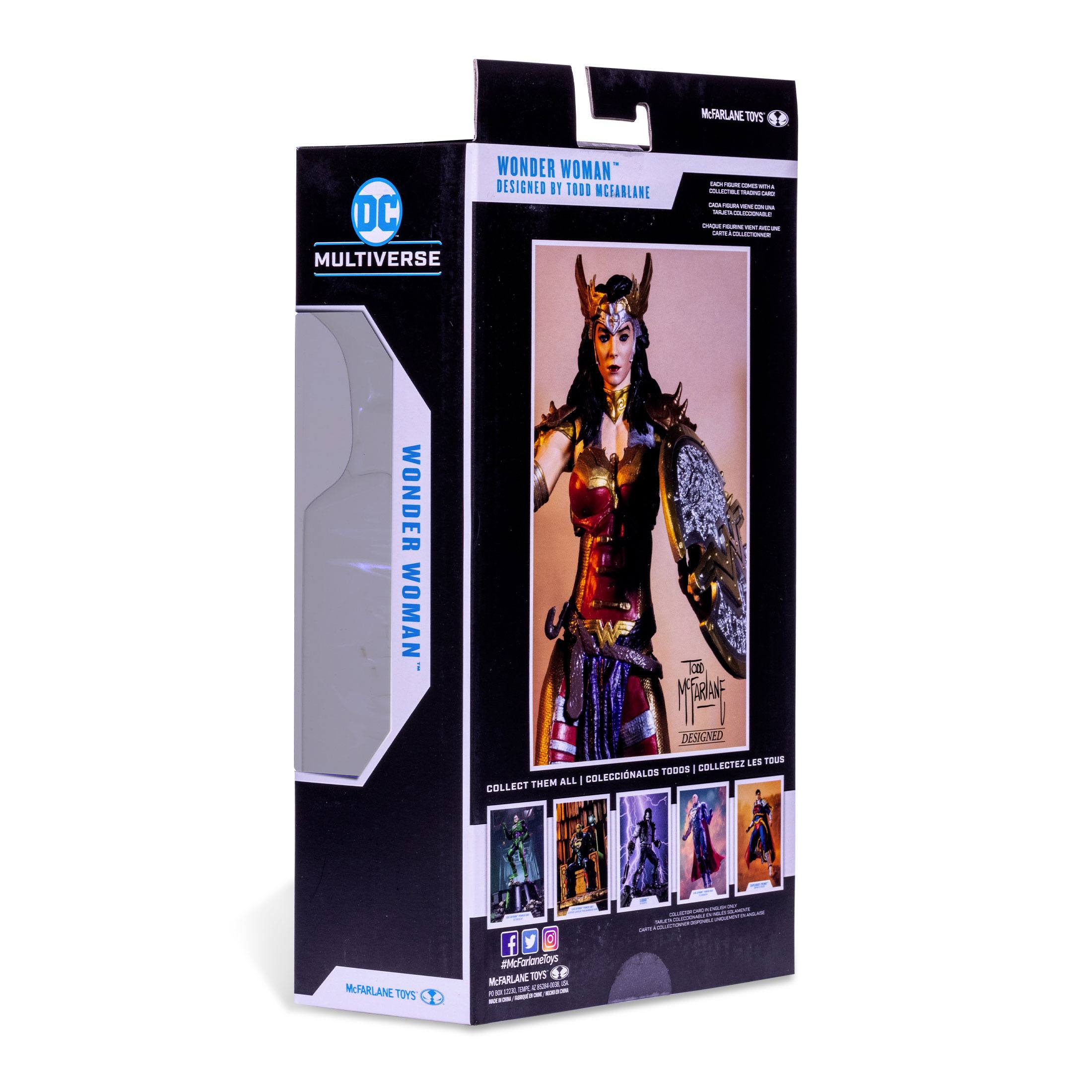 McFarlane Gold Label DC Multiverse Action Figure - Wonder Woman, Artistically Designed by Todd McFarlane