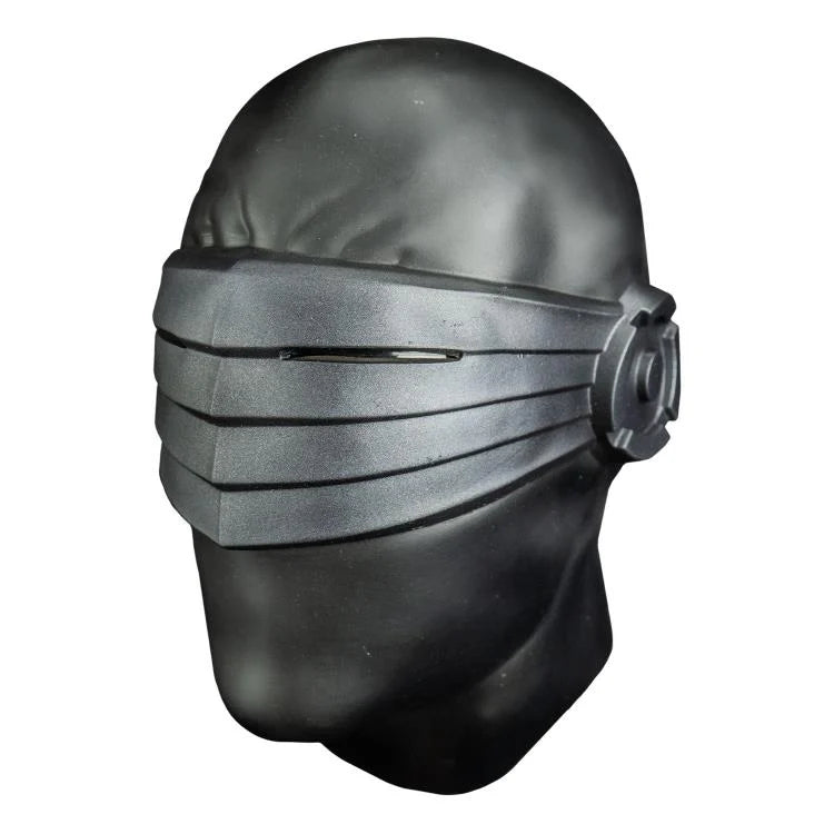 Officially Licensed G.I. Joe Snake Eyes Vinyl Collectible Mask for Costumes and Collections