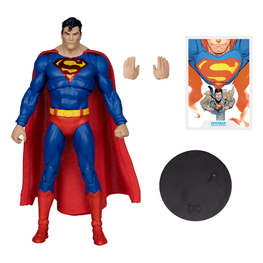 McFarlane DC Multiverse 7-Inch Gold Label Action Comics Superman Action Figure