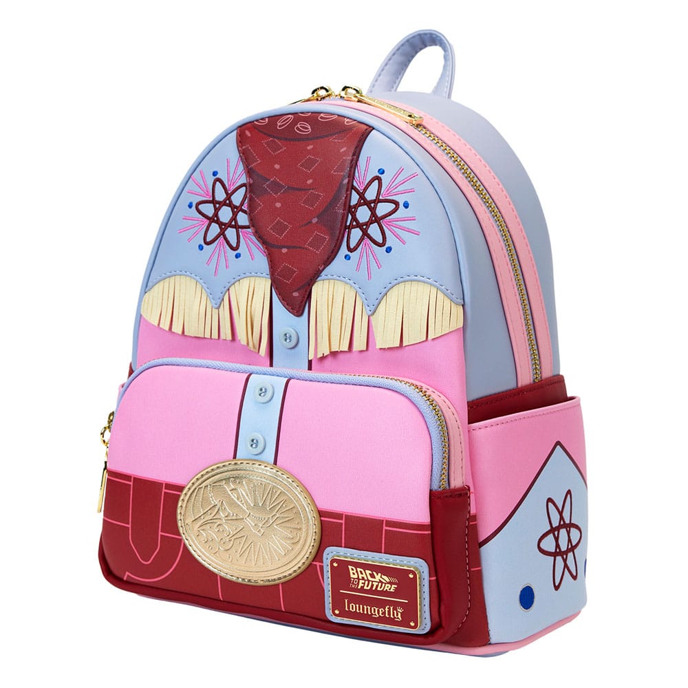 Loungefly 40th Anniversary Retro - style Mini Backpack Inspired by Back To The Future