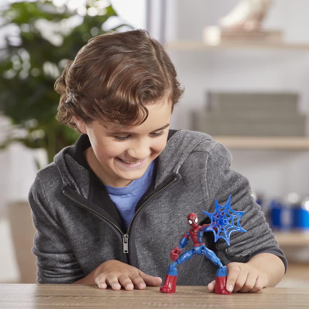 Marvel's Bendable and Flexible Spider - Man Action Figure for Kids