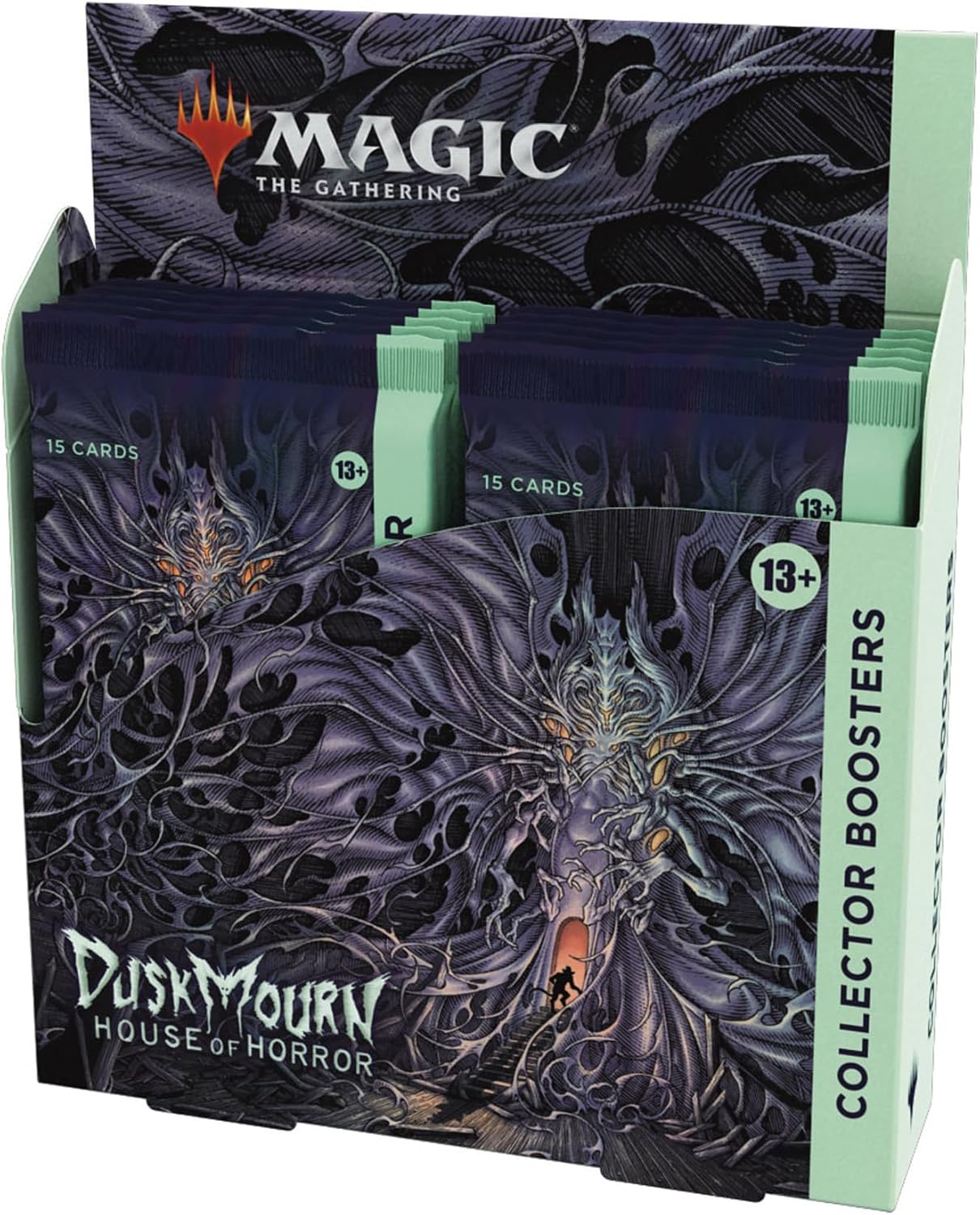 Magic: The Gathering Collectible Card Game - Duskmourn House of Horror Collector Booster Pack