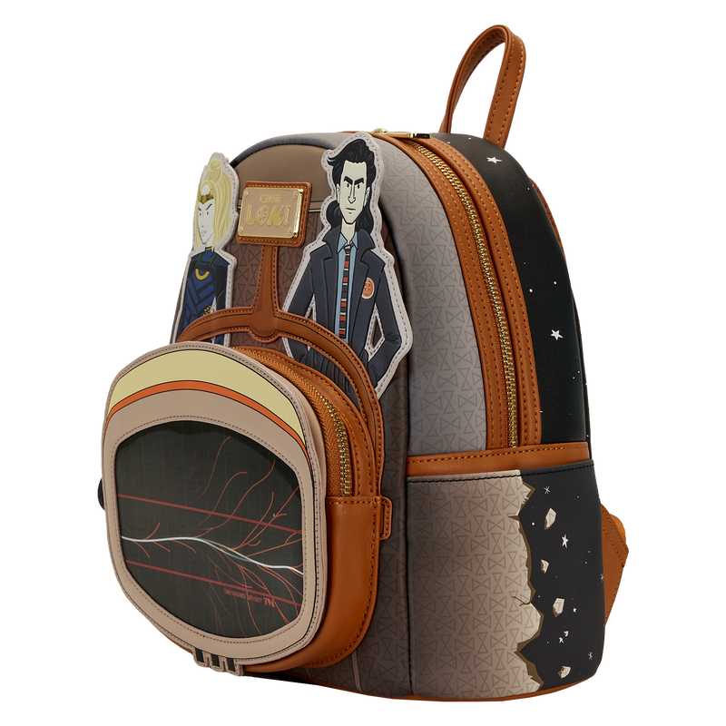Loungefly Loki TVA Multiverse Shifting Mini Backpack for Fans