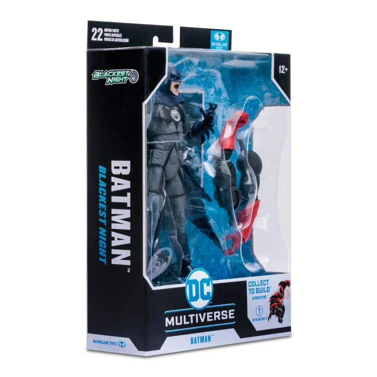 McFarlane 7-Inch Action Figure of DC Multiverse Batman from the Blackest Night Comic Series