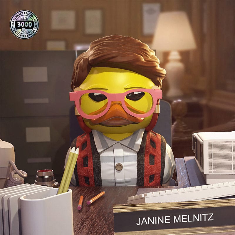 Collectible Ghostbusters Janine Melnitz Cosplaying Duck Figurine by TUBBZ